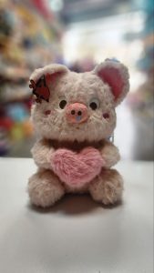 عروسک خوک صورتی سایز1 محصول شماره 1018